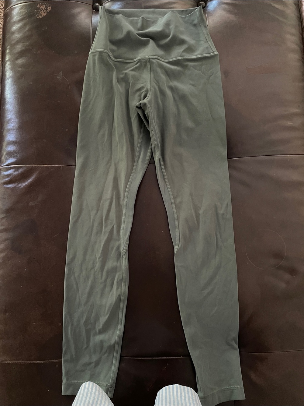 lululemon athletica align 25” Olive Green Leggings